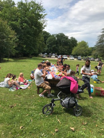 Et enfin après avoir résolu toutes les énigmes, pick nique tous ensemble !!