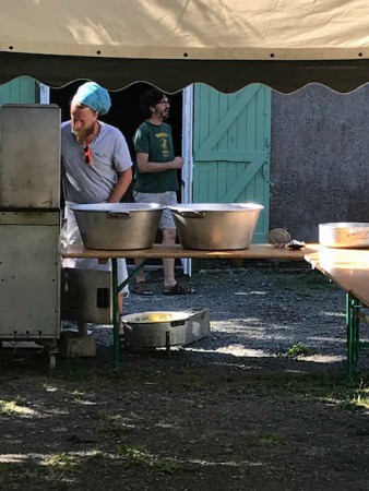 Préparation des frites